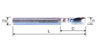 solid carbide downcut router bits,cnc router bits,end mill cutter