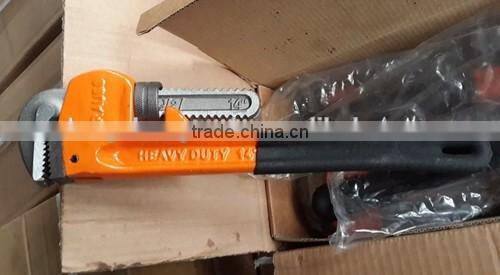 heavy duty carbon steel forged pipe wrench