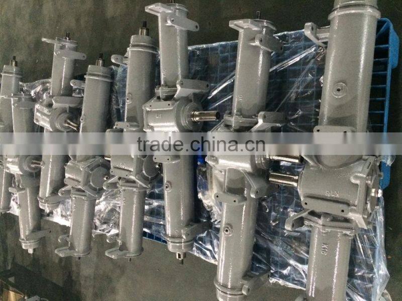 52hp rpm increasing gearbox for rice harvester