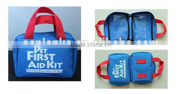2014 hot emergency first aid kit for pets,animal first aid kit