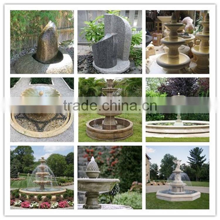 Natural granite stone outdoor garden water fountains