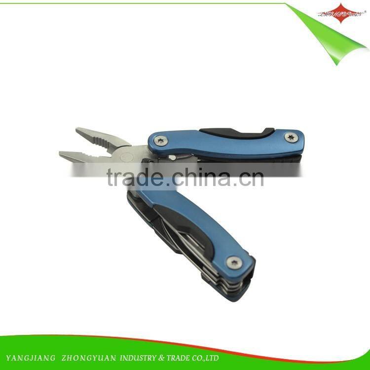 ZY-V1004 Plastic Handles Multi Tool Closed Stainless Steel Plier