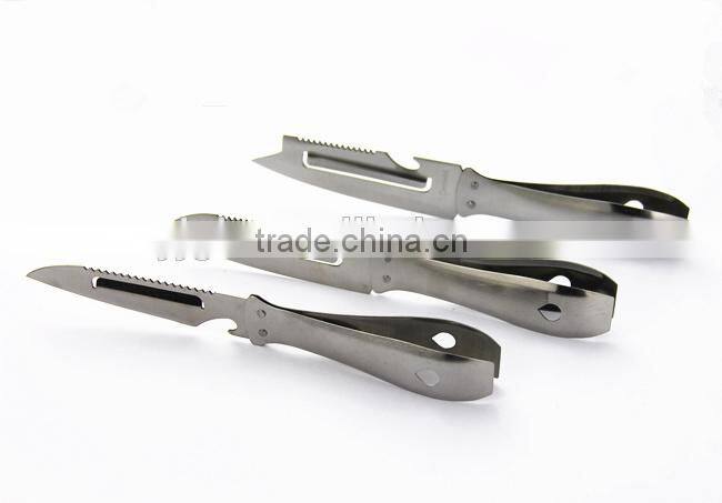 Pocket knife multi tool for travel,Stainless steel Multifunction knife PD-069