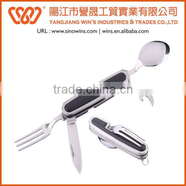 Camping Tool Stainless steel Camping Spoon Fork Knife