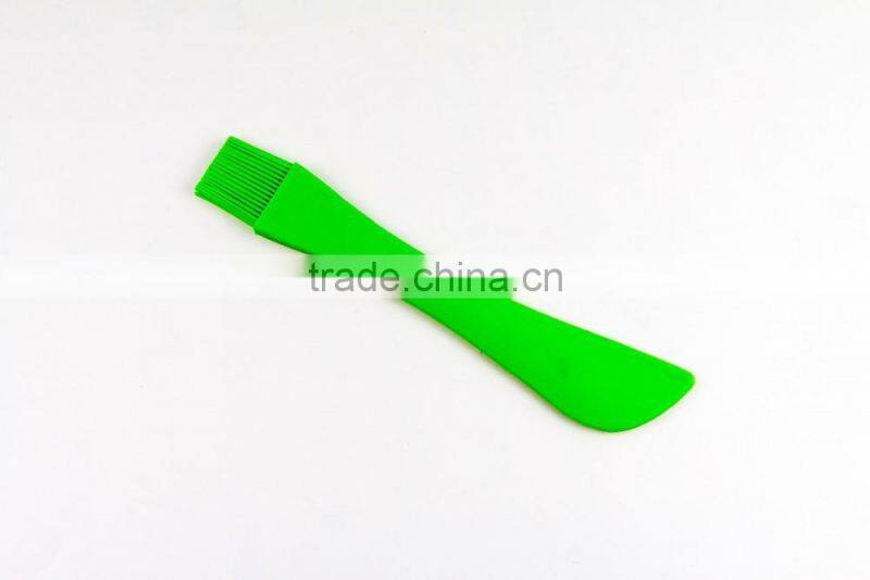 12090 2 in 1 Silicone Brush spatular / Pastry Brush / Silicone Baking Brush