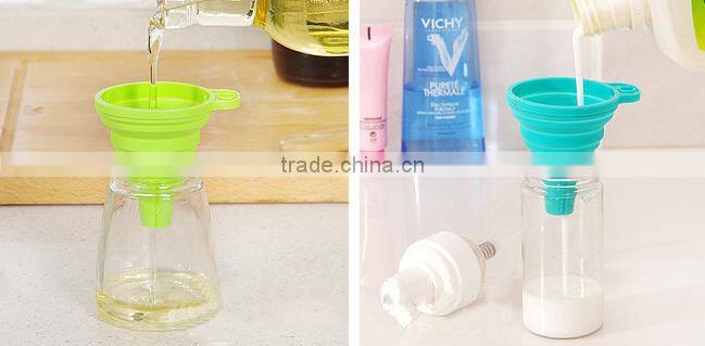 Collapsible Funnel Food Grade Silicone Foldable Funnel
