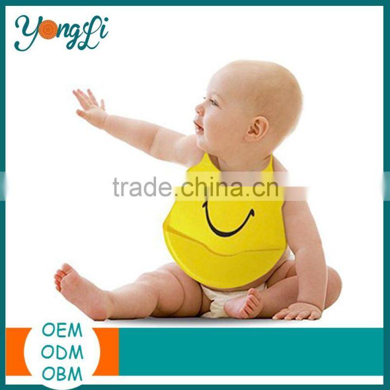 Waterproof Silicone Wholesale Blank Baby Bibs