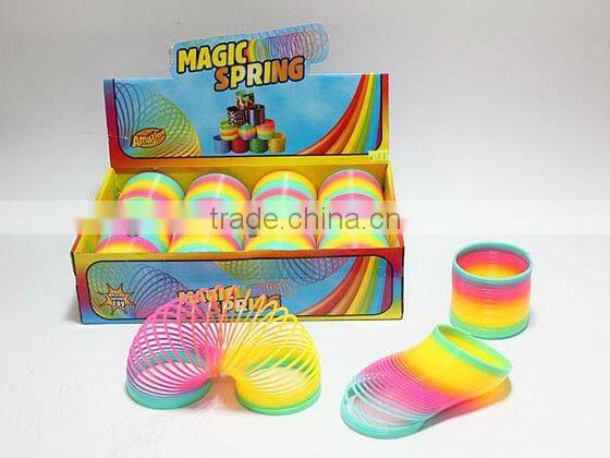 Magic spring colorful spring 12pcs/display box