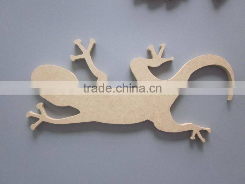 gecko MDF wood crafts for DIY