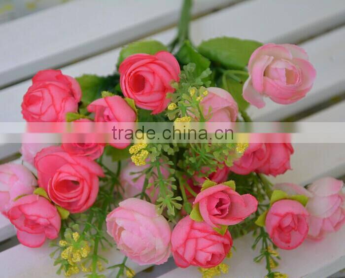 fabric artificial flower bunch