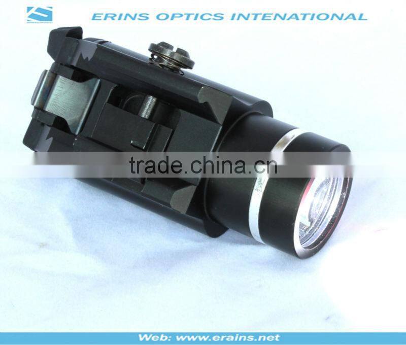 Tactical red laser sight scope and 200 lumen CREE Q5 LED flashlight combo