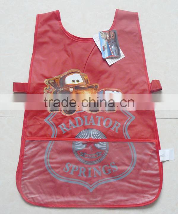 customized logo kids apron /child apron/pvc apron