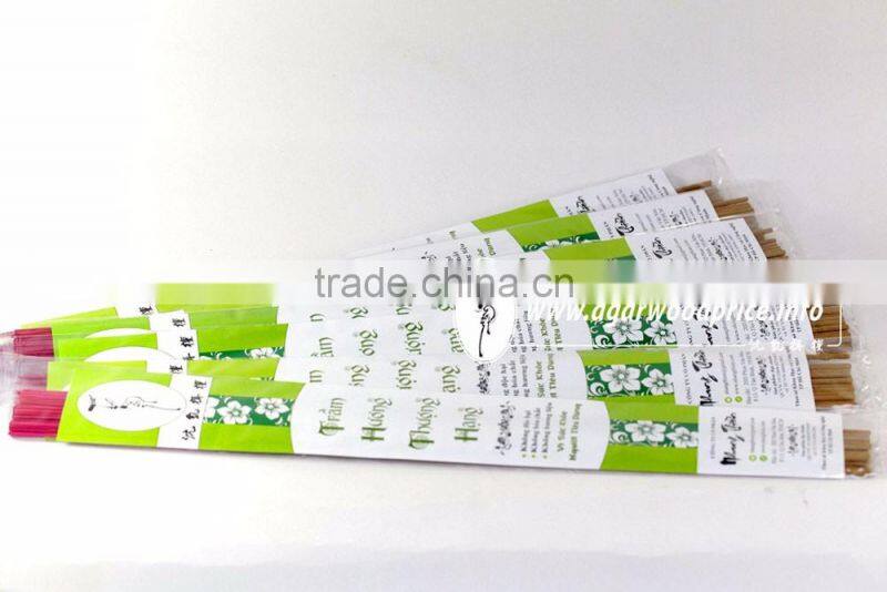High Quality Agarwood incense sticks with burning time: 25-30minutes/stick