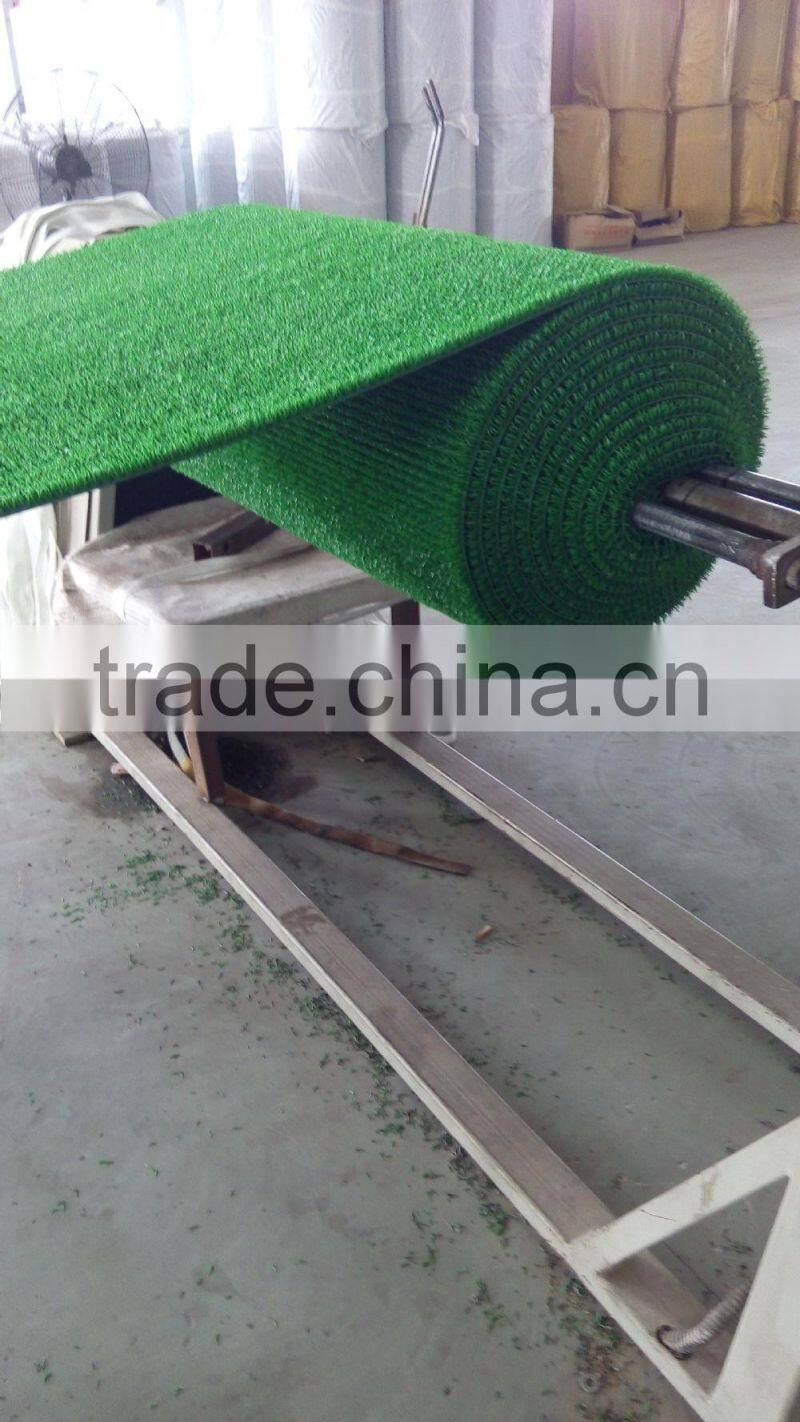 shining plastic grass mat roll colorful hot sale to india
