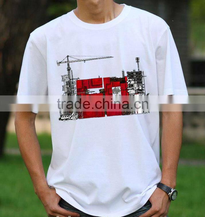 Direct factory T-shirts heat transfer paper printing label with rhinestone