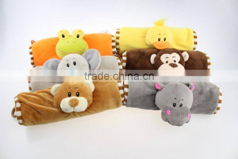 Students Supplies Lovely green frog Plush anime Pencil Case