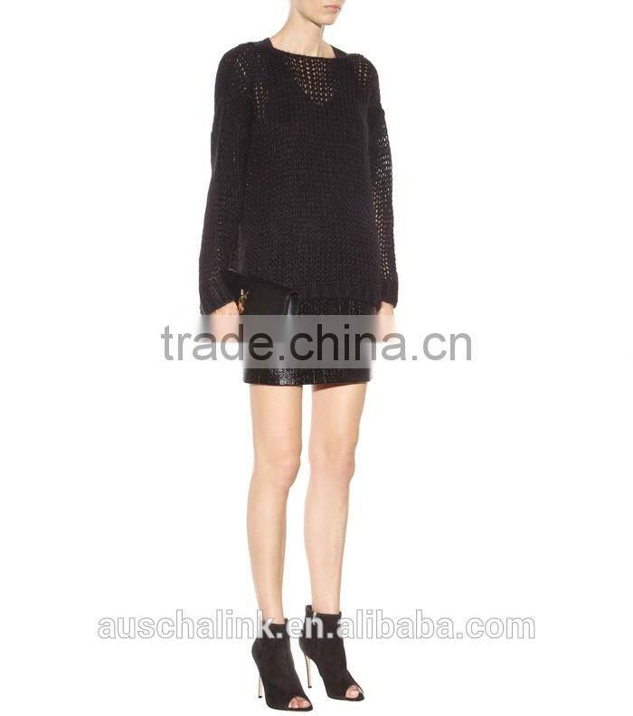 auschalink newest custom popular women knitted sweaters