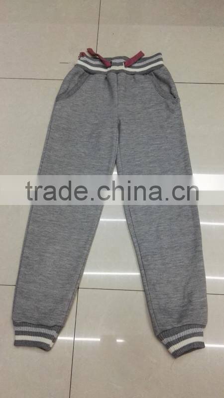 Kid's new pattern factory price casual pants apparel stock lots