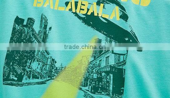 Fashion new trend t-shirts cool kids t-shirt ruffle girls