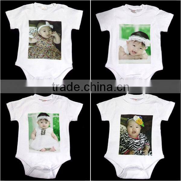 DIY customized Cotton soft handfeel baby clothes