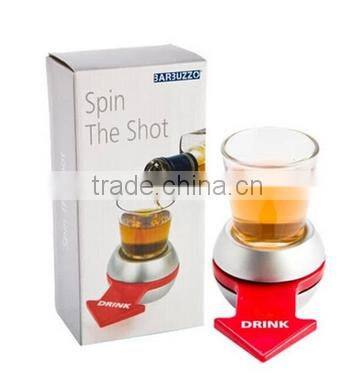 spin the shot /shot glass game /beer pong game. spin the shot
