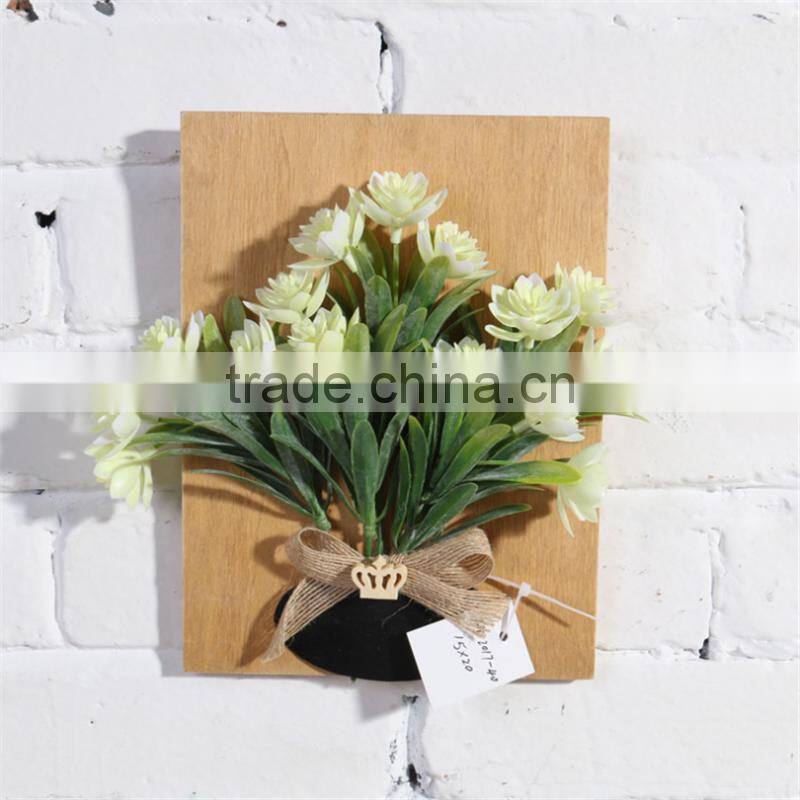 plush beautiful home decoration vases Wall decor Mural Flower simulation Valentine's Day gift and Wedding decoration