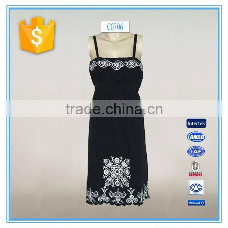 2016 Latest African Bazin Hand Embroidery Design Dress For Girls Ethnic Dress