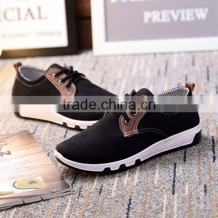 Fashion Men Casual Shoes, PU Slip-On Shoes For Men, Flat Shoes Men