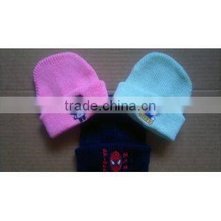 100% Acrylic Knitted Baby Hat