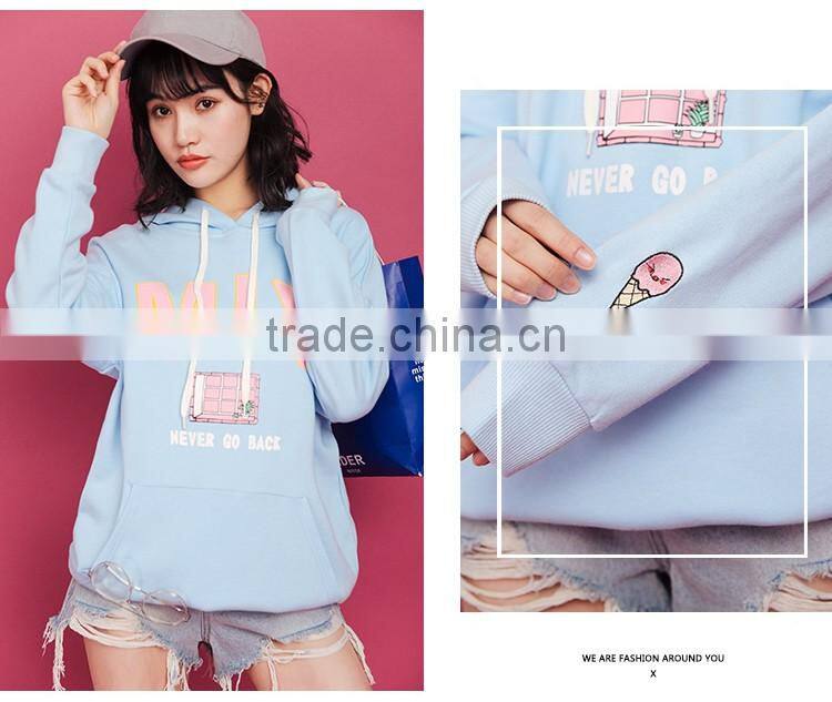 2017 New hip hop fashion design Full Sleeve Chinese Manufacture Hoodie wholesale hoodie sweatshirts