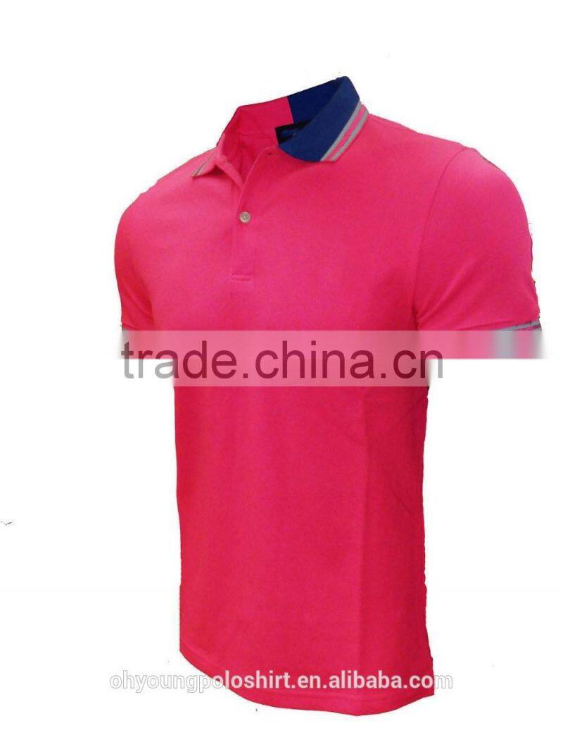High Quality Golf Polo Shirt Cotton Pique Custom Blank Polo Shirt For Men Cheap Clothing Manufacturer Dri Fit Men's Polo Shirt