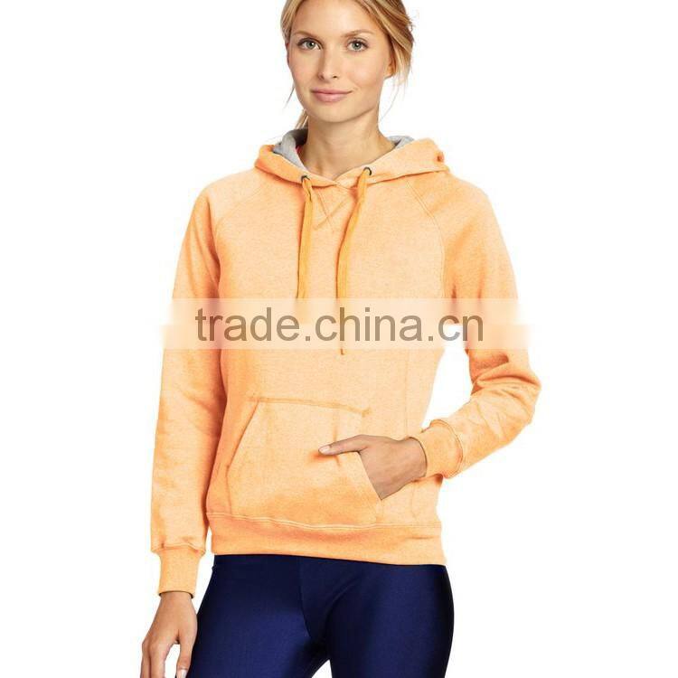 Bulk Designer Different Color Hot Sale Plain Design Fashion Pullover Women Hoodie