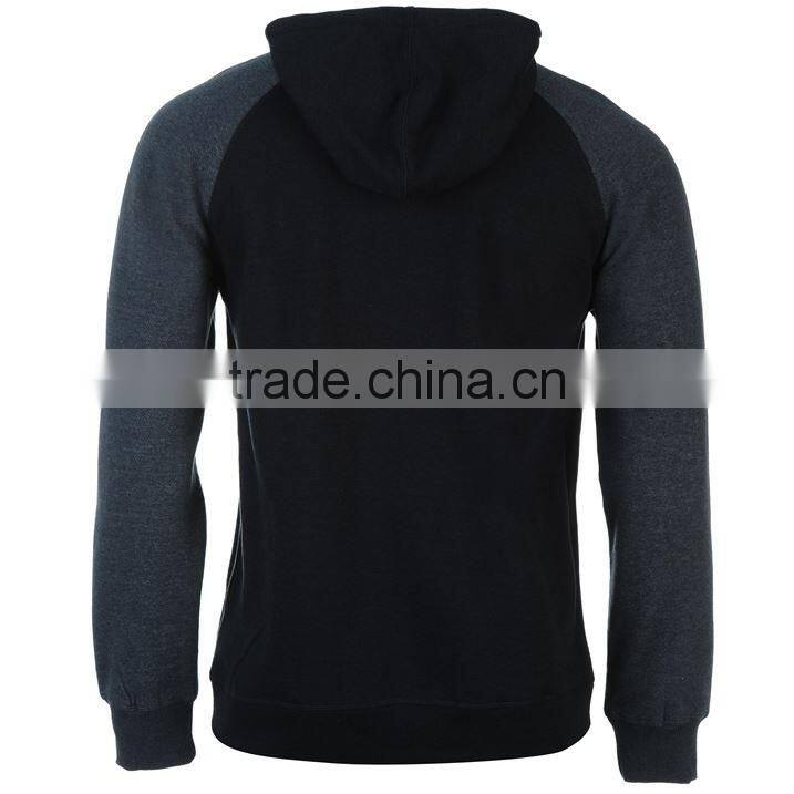 Long Sleeve Two Color Hoodies Pullover Hoodie