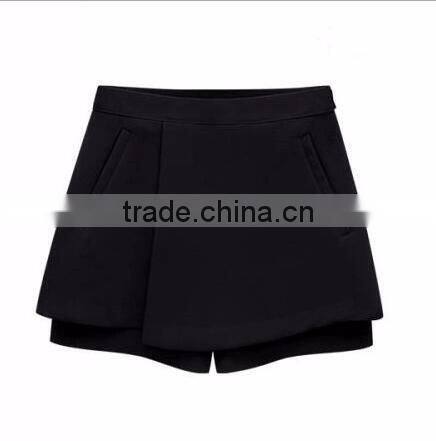 EY0610P 2017 Ladies Irregular Fashion Joker Shorts