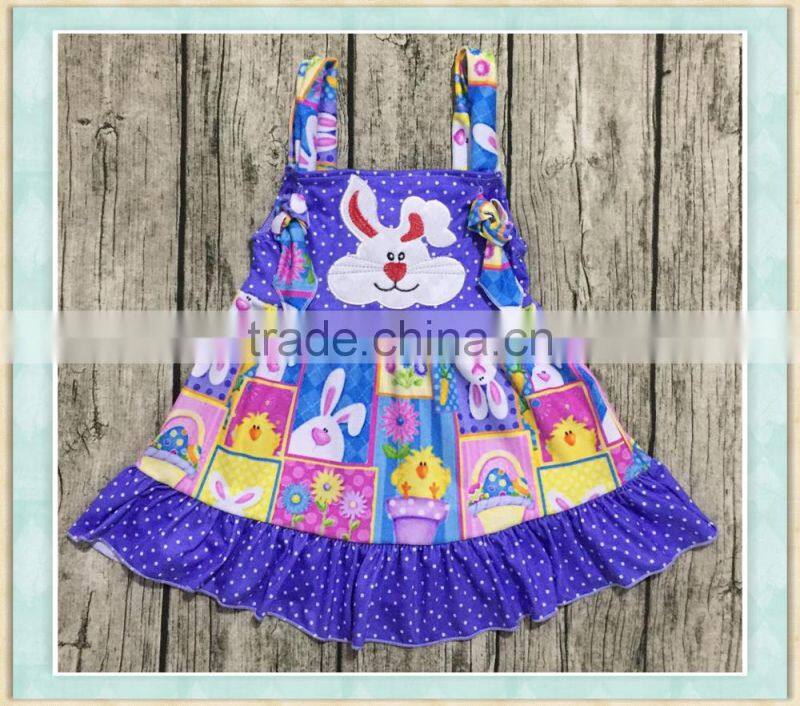 Fashion charming girl party wear western beach dress stitching designs strawberry floral print off shoulder children dress