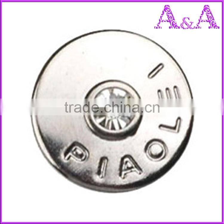 manufactures of 18mm buttons jeans with stones