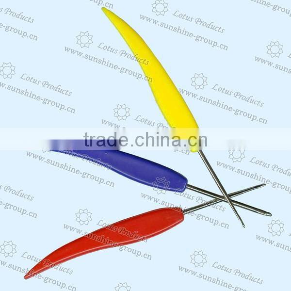 2017 High Quality Steel Crochet Hook Plastic Handle 003