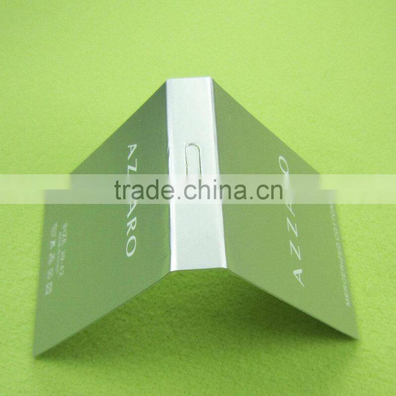 socks printed paper label