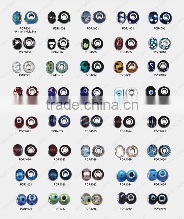 Beautiful Lampwork Glass Beads DIY Bracelet and Necklace Used Lampwork Glass Beads