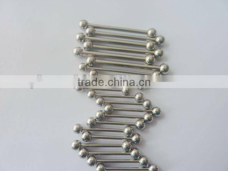 Unique Straight Barbell Tongue Ring Piercing Jewelry For Wholesale