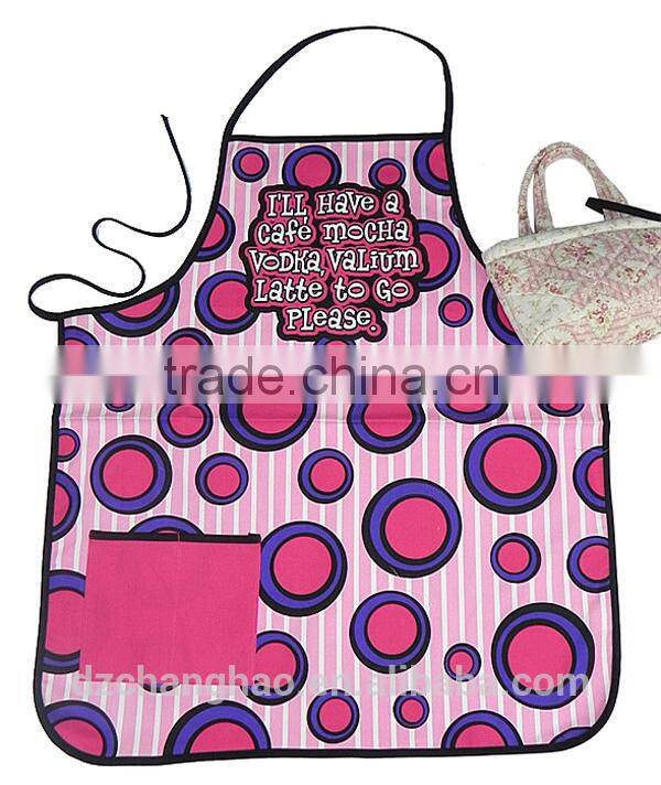 oilcloth apron kitchen apron set