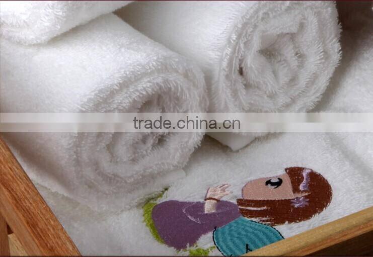 baby towel, bath towel with embroidery