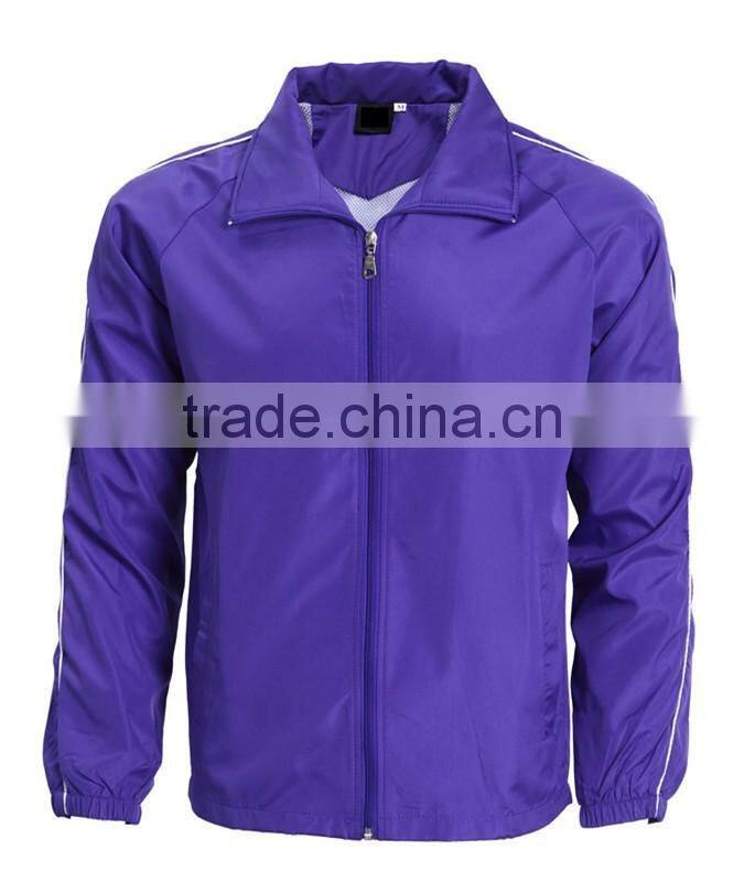 2016 Custom Made Lightweight Plain Cheap Varsity Jacket