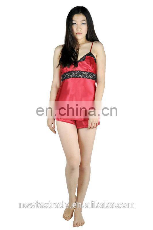 Ladies beautiful sexy pajamas for women girls hot sleepwear pajamas sexy