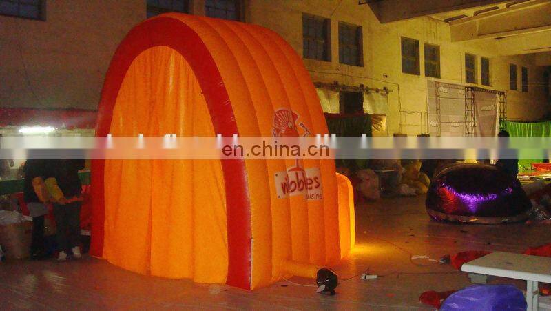 new style popular led light used inflatable spray booth for sale