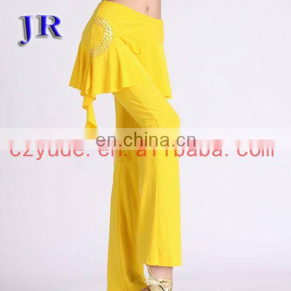 Practice Plus size belly dance skirt pants for women K-4019#