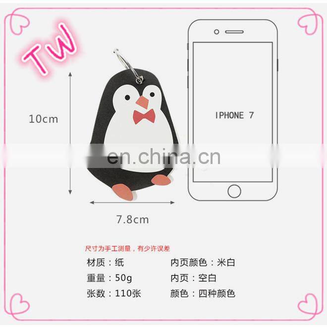Top Quality Customized Promotion luxury funny penguin shaped sticky note pad stationery wholesale from china