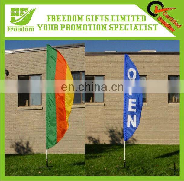 Feather Shaped Promotional Display Flag