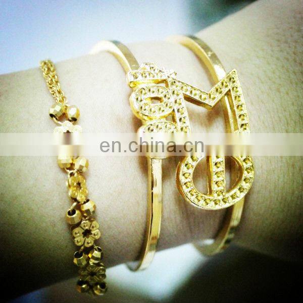 Delta Sigma Theta Metal Bracelet/bangle for girls and women