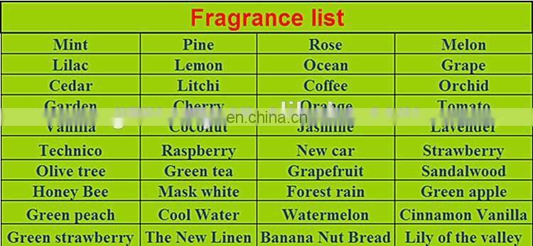 Fast lead time custom paper air freshener car wholesale